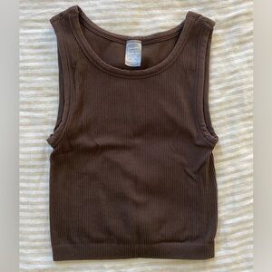 aritzia sunday best honor tank in mocha ☕️🤎 *PERFECT for fall*